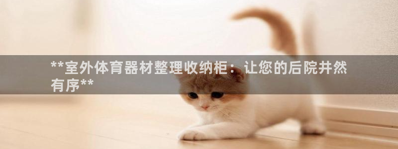 富联娱乐客服微信公众号：**室外体育器材整理收纳柜：