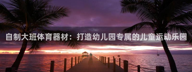 富联娱乐会员怎么取消：自制大班体育器材：打造幼儿园专