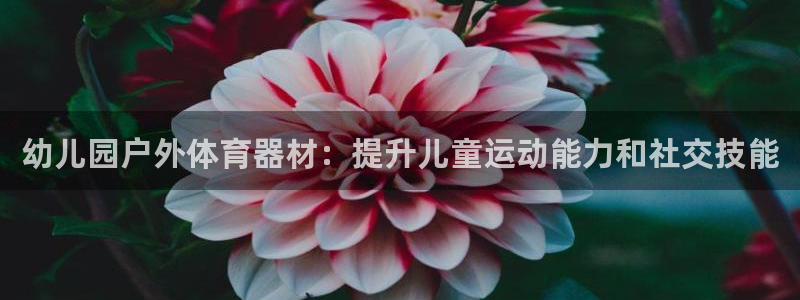 富联娱乐按7O777：幼儿园户外体育器材：提升儿童运