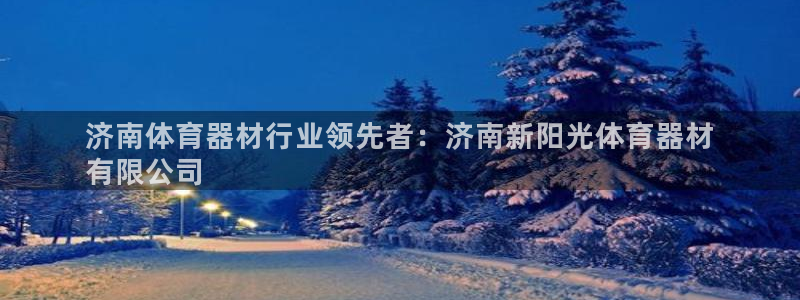 富联娱乐：济南体育器材行业领先者：济南新阳光体育器材