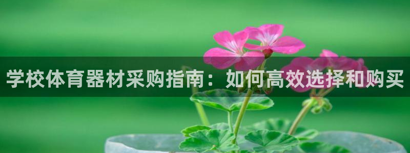 富联娱乐心 585341 娱乐：学校体育器材采购指南
