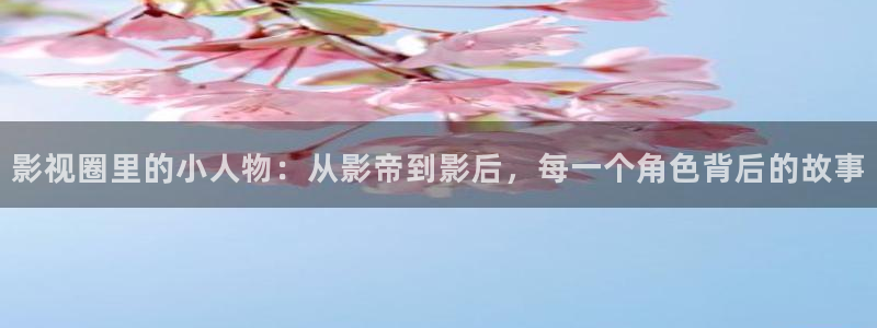 女儿的朋友战地影院：影视圈里的小人物：从影帝到影后，每一个角色背后的故事